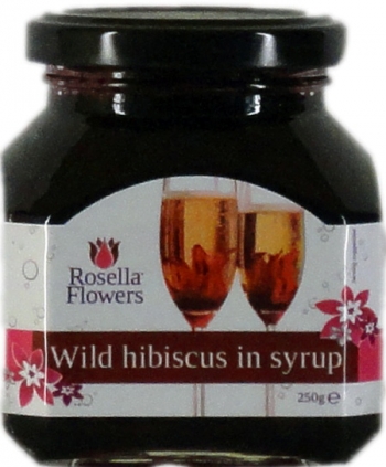 Wild hibiscus in Sirup, 250 gr 
