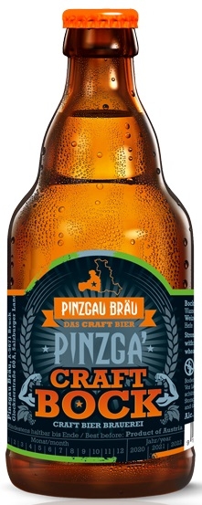 Pinzga Bräu Craft-beer  bock, 0,33 Lt NV